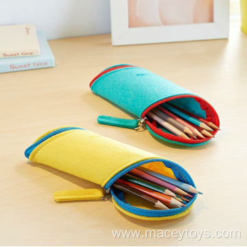 Colored pencil felt pen pouch